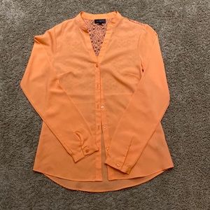 The Limited Salmon Blouse